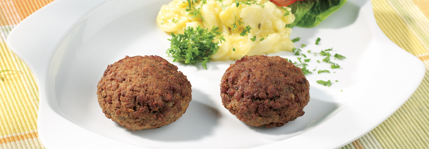 Knusperfrikadelle (Frikadelle), vegetarisch